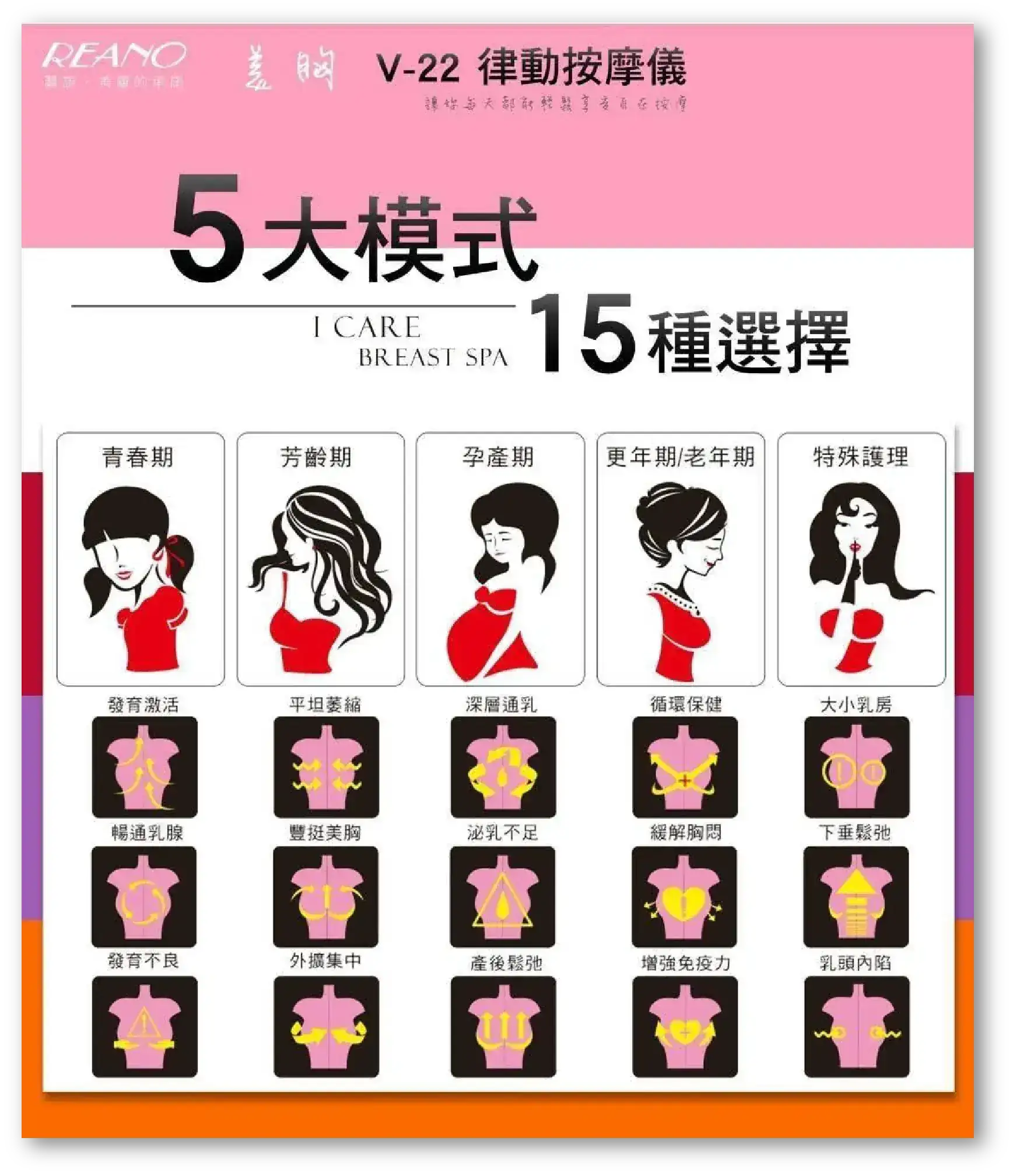 隱形馬甲育胸術圖表